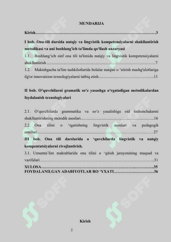 Umumtaʼlim maktablarida ona tilini oʻqitishda oʻquvchilarga lingvistika nutqiy kompentatsiyalarni rivojlantirish yoʻllari 2