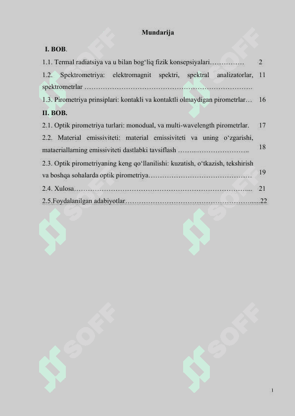 Optik pirometriya 2