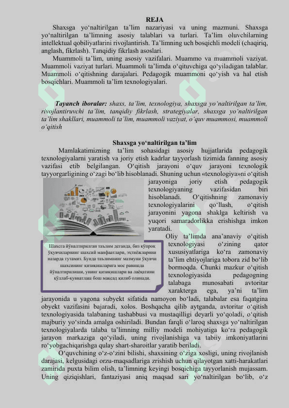 Shaxsga yo‘naltirilgan va muammoli ta’lim texnologiyalari 4