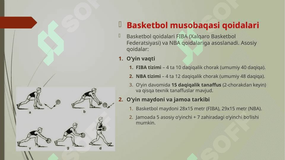 Basketbol musobaqa turlari o‘tkazish usullari.  Musоbaqa qоidasi va hakamlar funksiyalari haqidagi bilimlarni o`zlashtirish 3