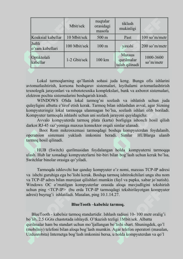 Lokal tarmoqlarni monitoring va taxlil qilish. 5