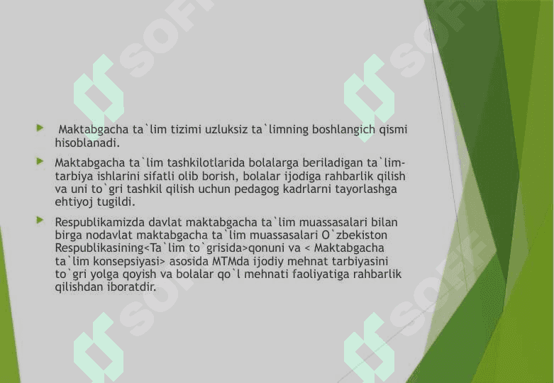 Bolalarni  sahnalashtirish va ijodiy faoliyatga o`rgatish fanining maqsad va vazifalari. 2
