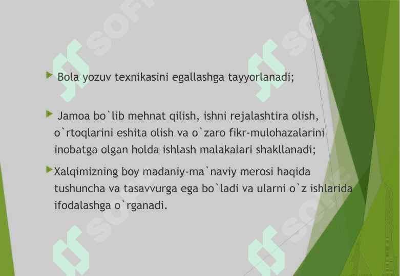 Bolalarni  sahnalashtirish va ijodiy faoliyatga o`rgatish fanining maqsad va vazifalari. 7
