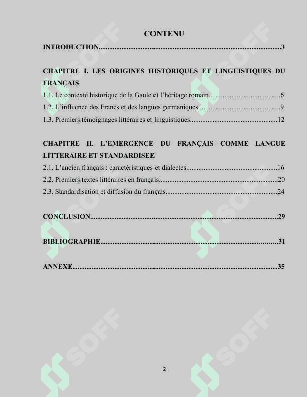 La naissance du français 2