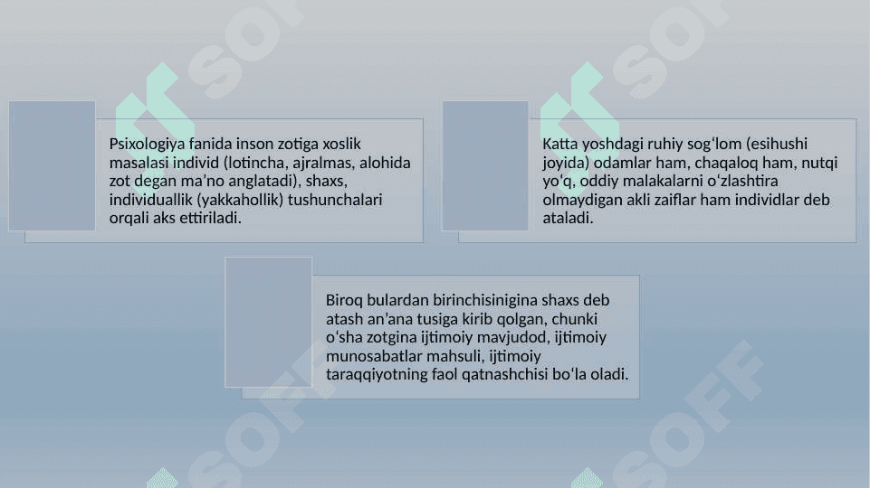 «PSIХОTЕХNIK BIRLIK» PSIХОLОGIK TАHLIL BIRLIGI SIFАTIDА 20.pptx 2