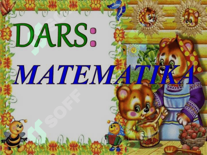 45 MINUT DARS ISHLANMA MATEMATIKA 2