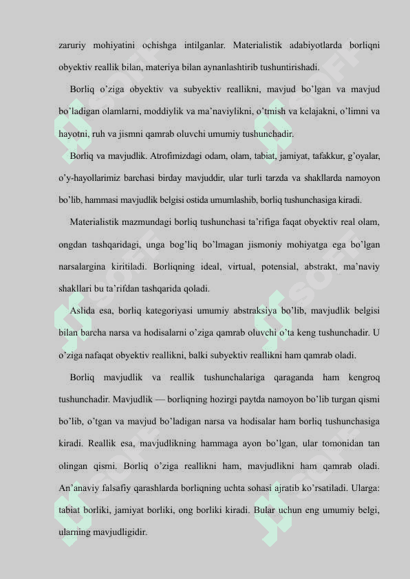 borlik va yoqlik 4