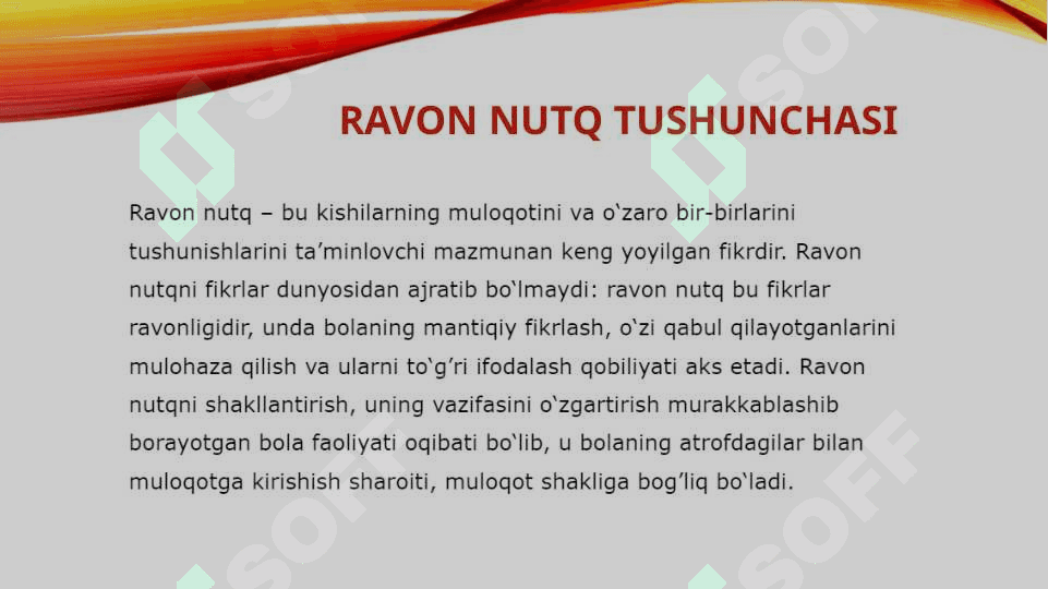 Ravon nutqni rivojlantirish 3