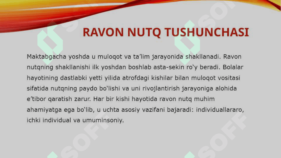 Ravon nutqni rivojlantirish 4