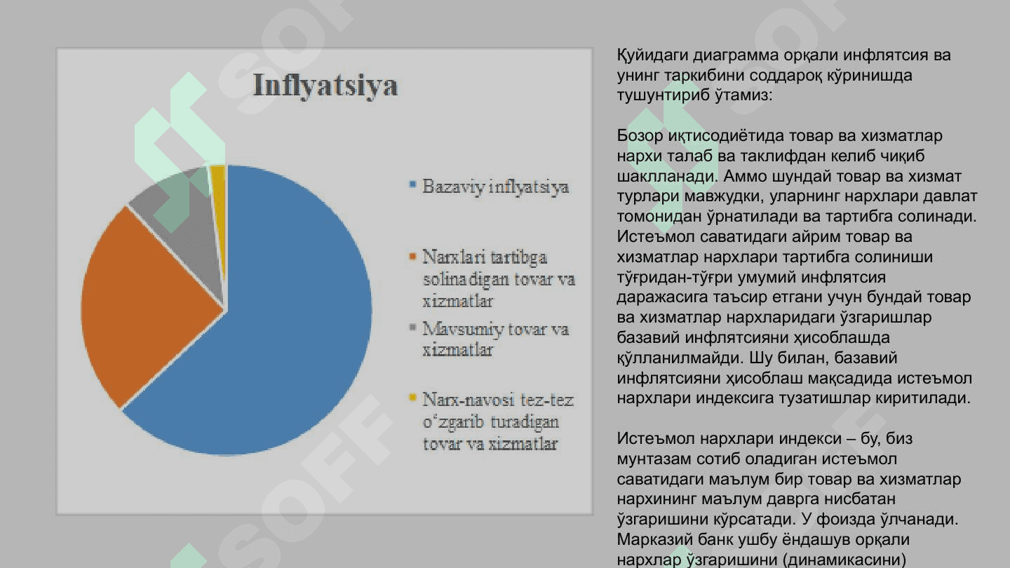 Инфлясион кутиш. Инфлясиянинг критик нуқтаси. 5