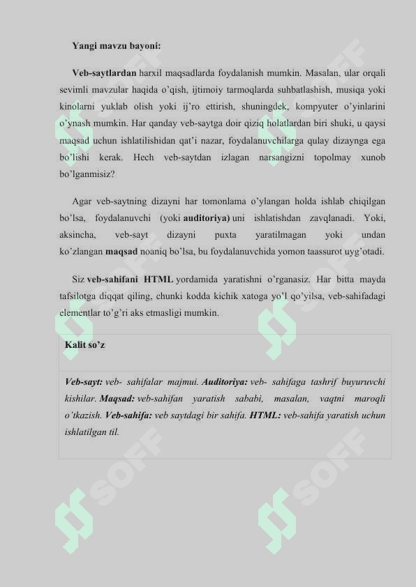 HTML tushunchasi va veb-sahifani sozlash 3