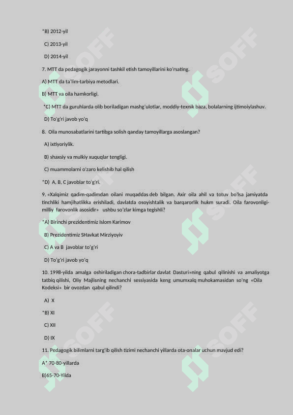 Ota onalarbilan suxbat o'tkazish 2