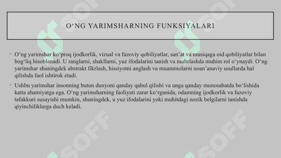 Bosh miya katta yarimsharlari 8