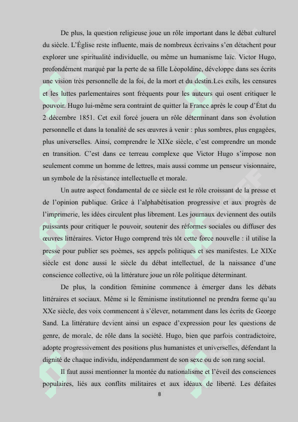 Victor Hugo est un grand poète et dramatruge français 8