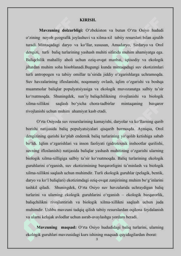 O'rta Osiyo suv havzalarida uchraydigan baliq turlari 3