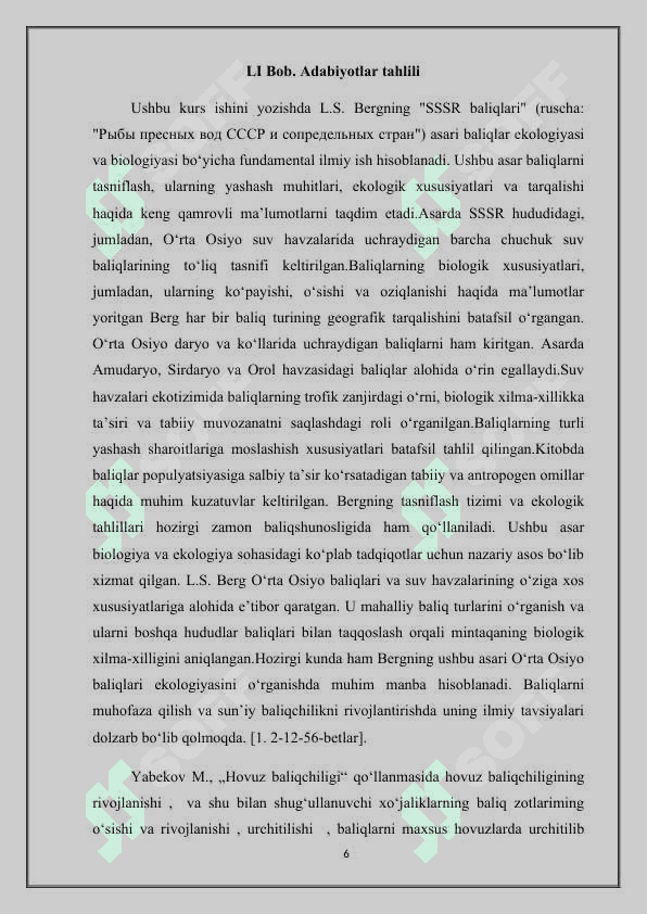 O'rta Osiyo suv havzalarida uchraydigan baliq turlari 6