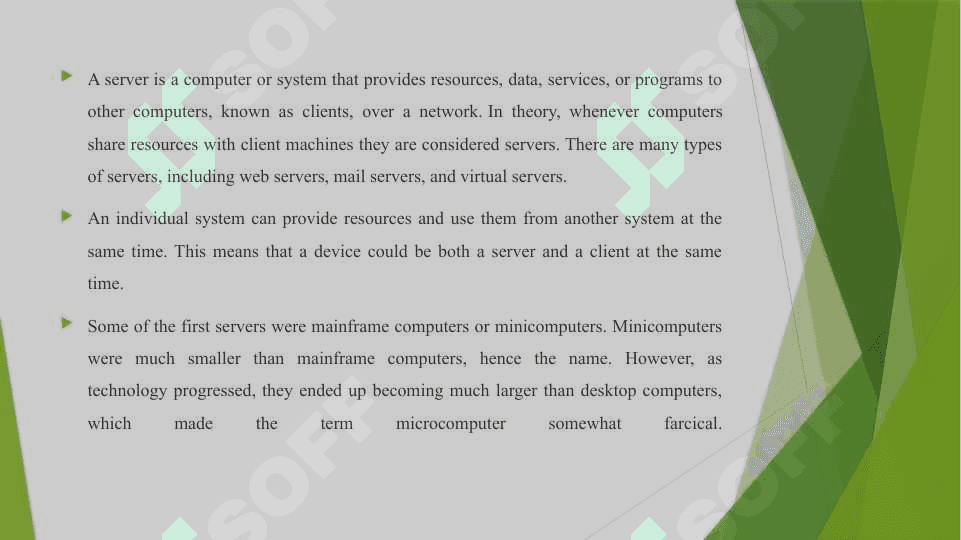 How a server works 2