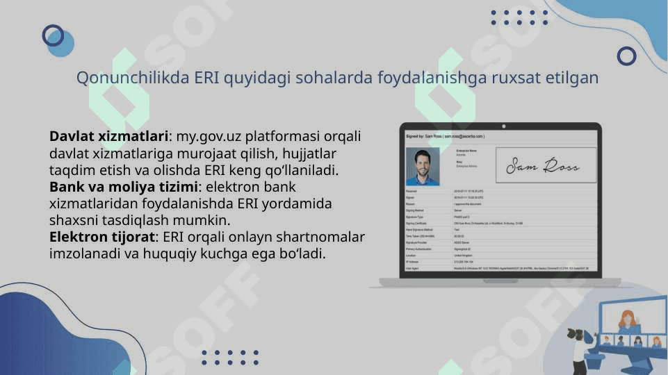 Elektron raqamli imzo va uni respublikamizda taqbiq etish holati 4