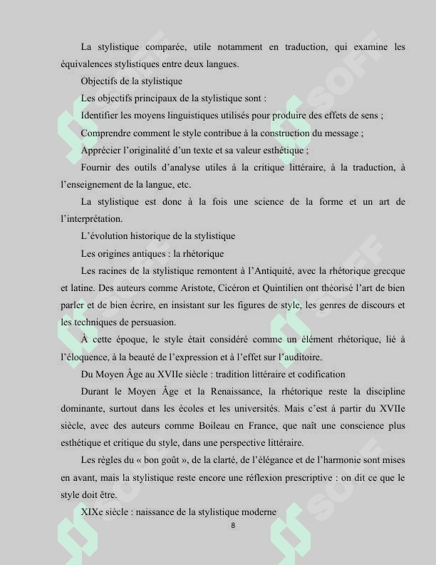 Stylistique et Traduction 8