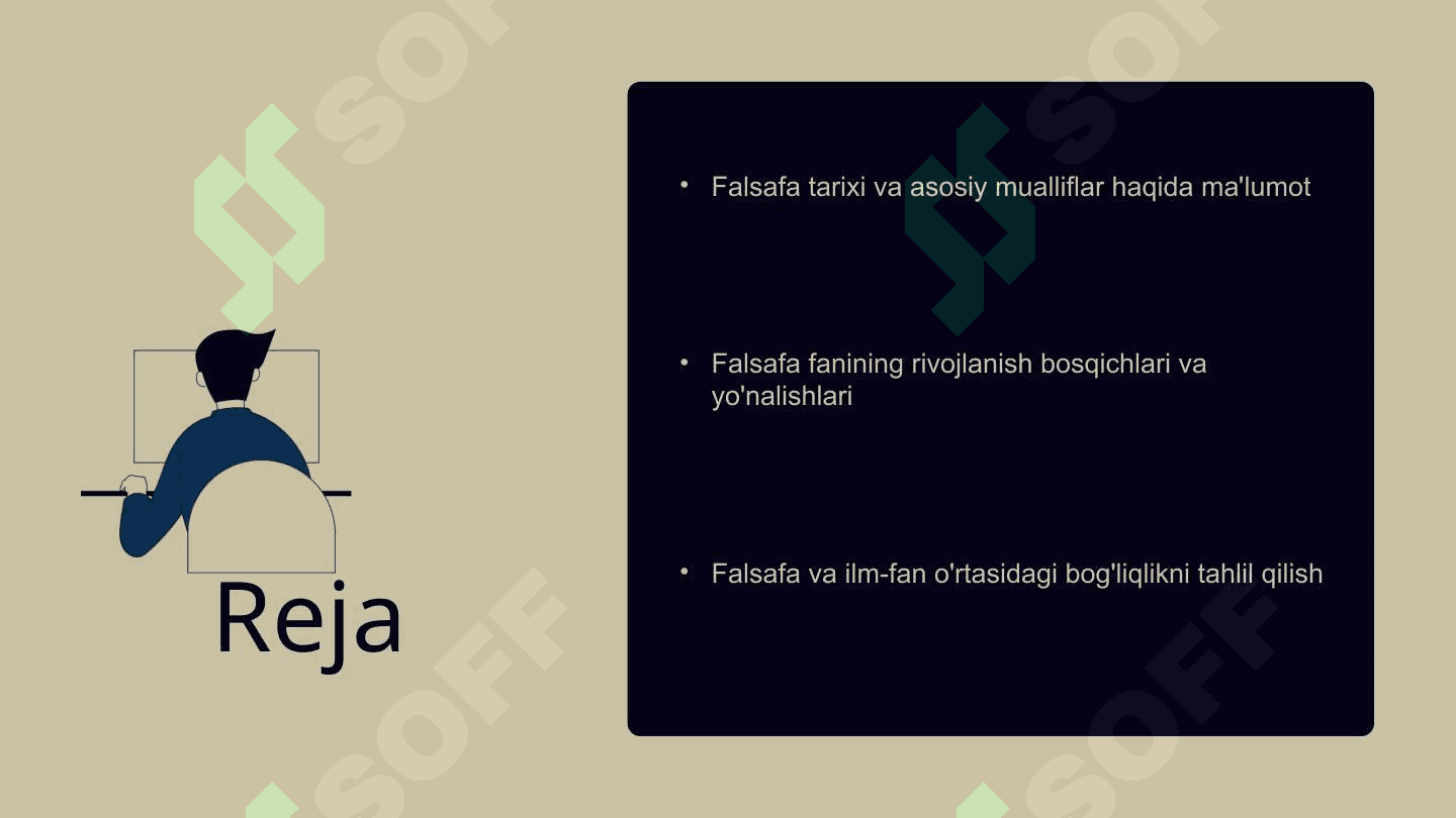 Falsafa faning kelib chiqish tarixi. Fan sifatida shakllanishi 2