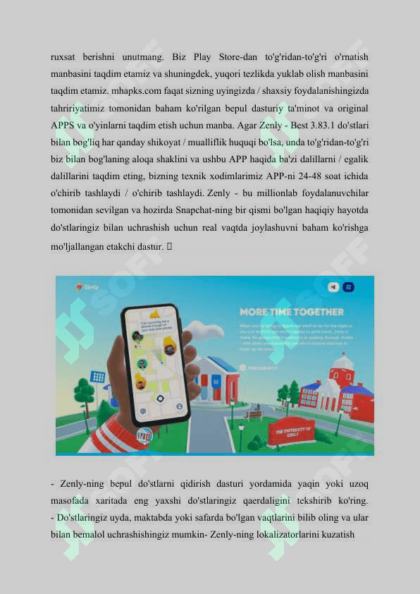 Zenly va Google Map haqida 6