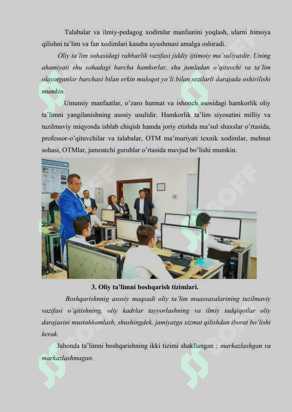 Ta’lim sohasida xalqaro hamkorlikning yo’lga qo’yilishi yutuqlar va kamchiliklar 8
