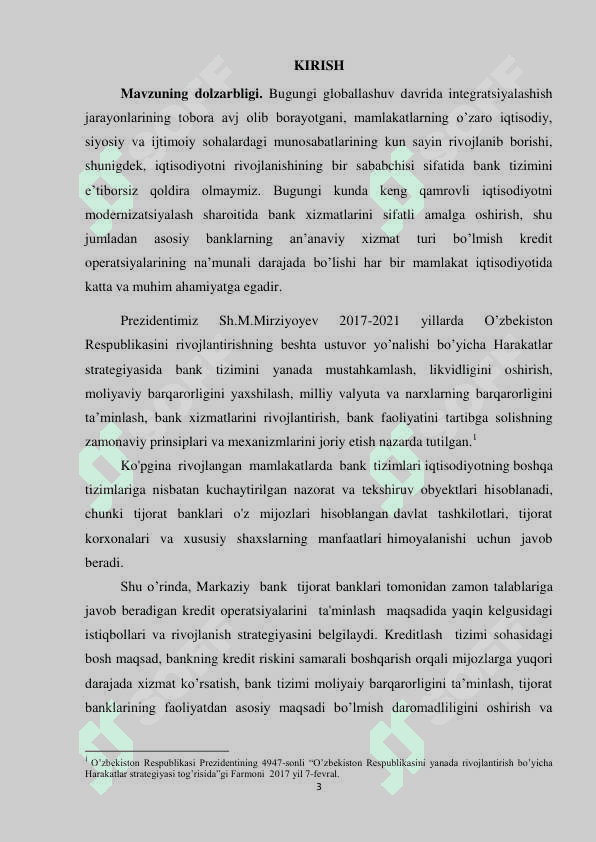 TIJORAT BANKLARIDA KREDIT RISKINI BOSHQARISH 3