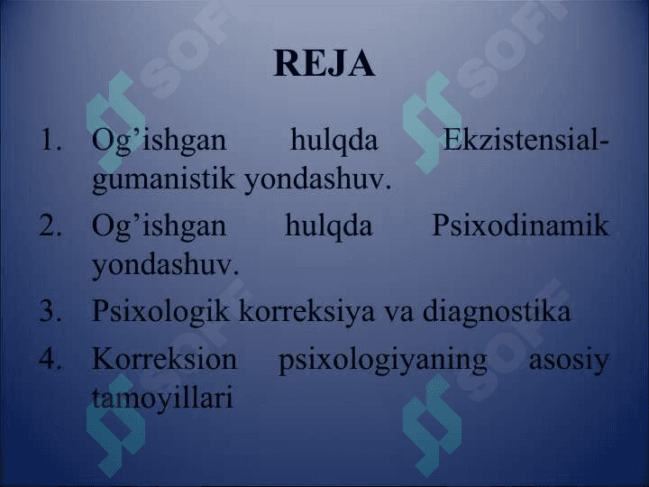 SHAXS  OG‘ISHGAN XULQINING  PSIXOLOGIK MEXANIZMLARI 2