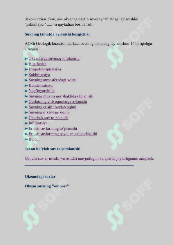 Tabiatda suvning aylanishi 4
