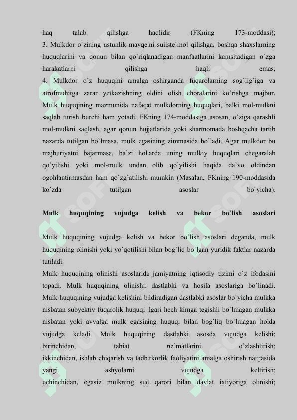 Mulk huquqi 8