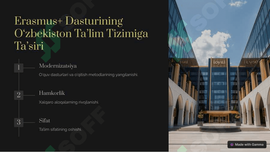Erasmus+ ning O'zbekistondagi Faoliyati 4