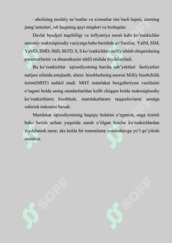 Asosiy makroiqtisodiy koʻrsatkichlar 4