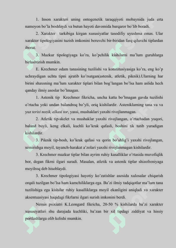 xarakter tipologiyasi 4