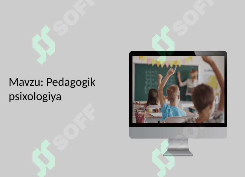 Tarbiya psixologiyasi 6