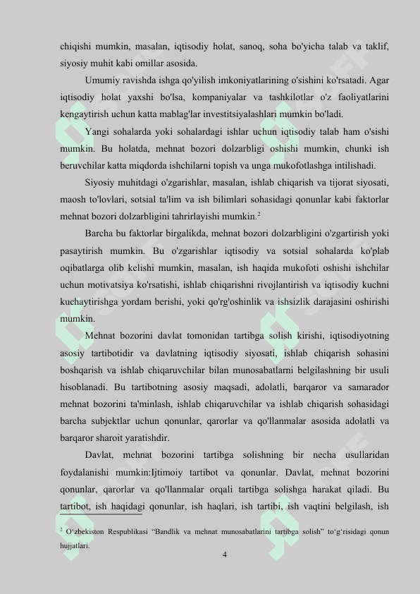Mehnat bozorini davlat tomonidan tartibga solish yònalishlari 4