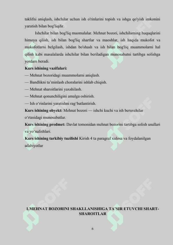 Mehnat bozorini davlat tomonidan tartibga solish yònalishlari 6