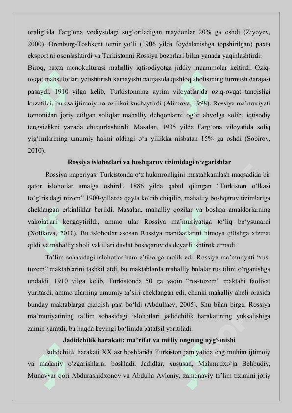 Turkiston XX asr boshlarida (1900–1917 yillar) maqola 25 3