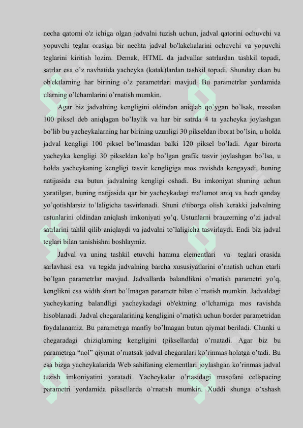HTML tilida matn, rang, jadval va rasmlar bilan ishlovchi teglar. HTML da forma va freymlar 2
