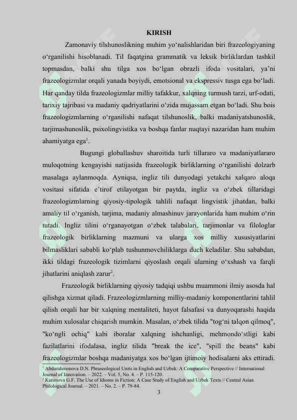Ingliz va o’zbek tillarida frazeologizmlar qiyosiy-tipologik tadqiqotlar 3
