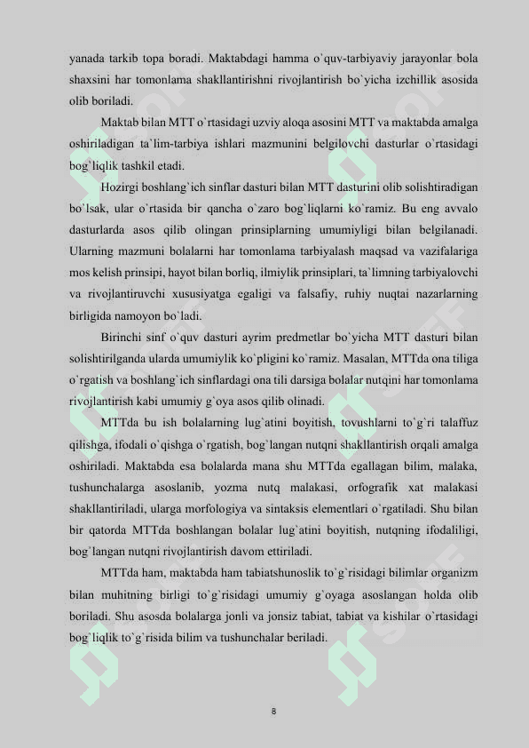 Maktabgacha ta'lim tashkilotlarida ta'lim shakli 7