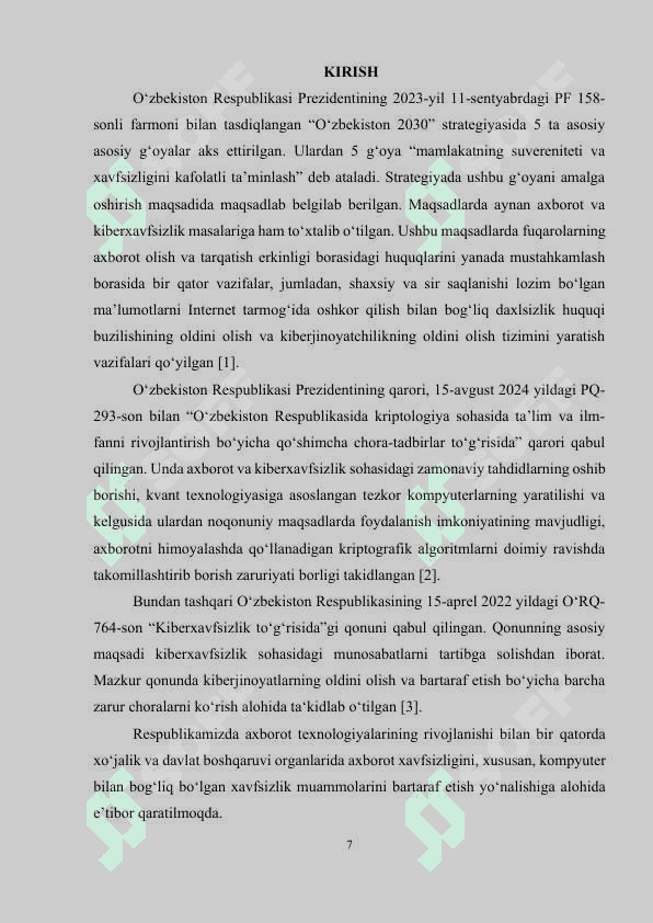 Zamonaviy Kriptografik protokollar tahlili 7
