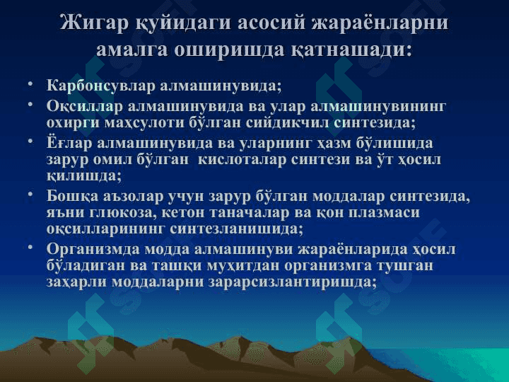JIGAR BIOKIMYOSI 8