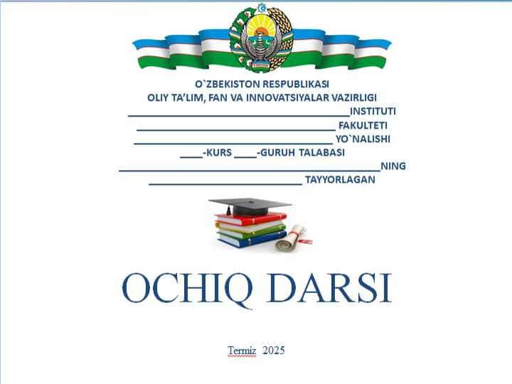 Happy Constitution Day! mavzusida dars ishlanma