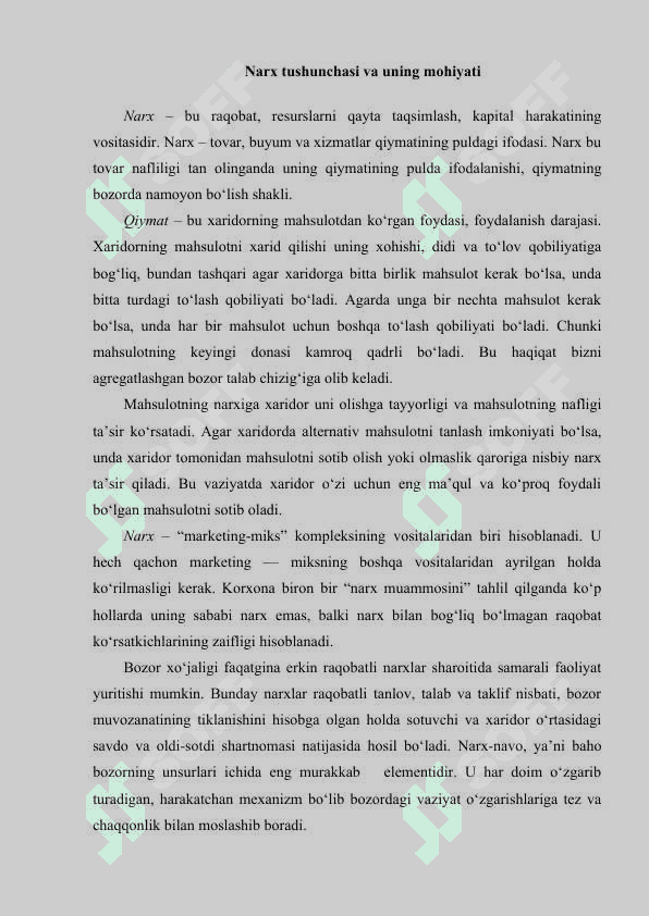 KORXONALARDA NARX SHAKLLANISH JARAYONINI BOSHQARISH 2