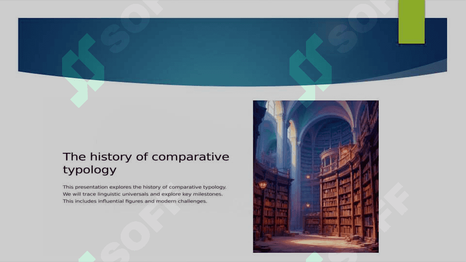 History of comparative typology 3