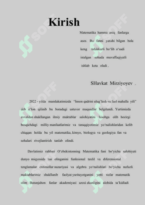 Ko’p argumentli ko’phadning yuqori hadi. Ko’phadni leksikografik tartibda yozis 3