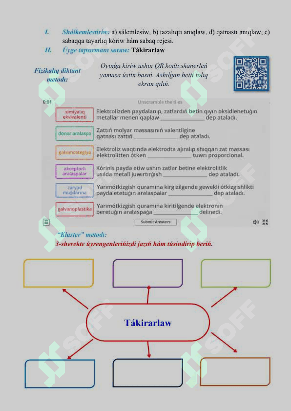 Yarımótkizgishli ásbaplar hám olardıń texnikada qollanılıwı 3