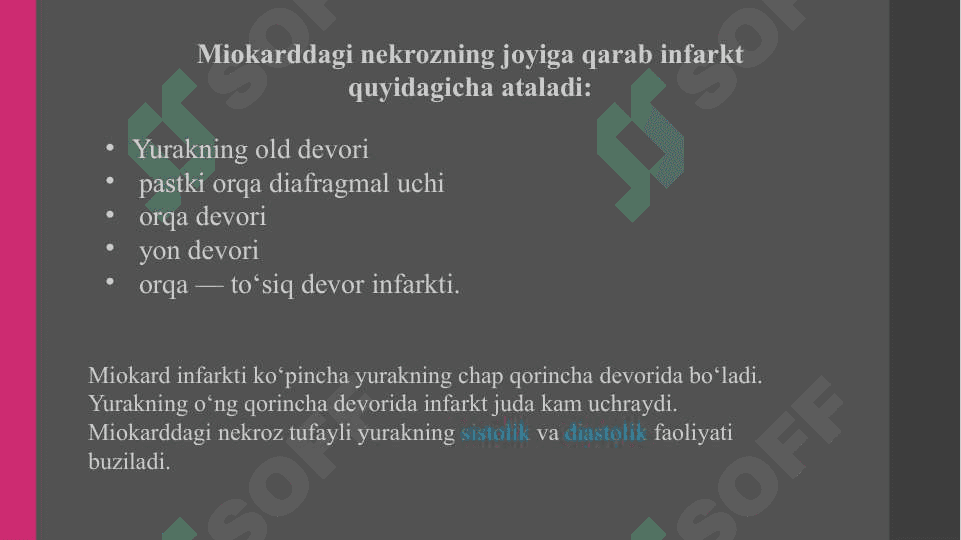 Miokard infarktining kech va erta biokimyoviy tashxisi 5
