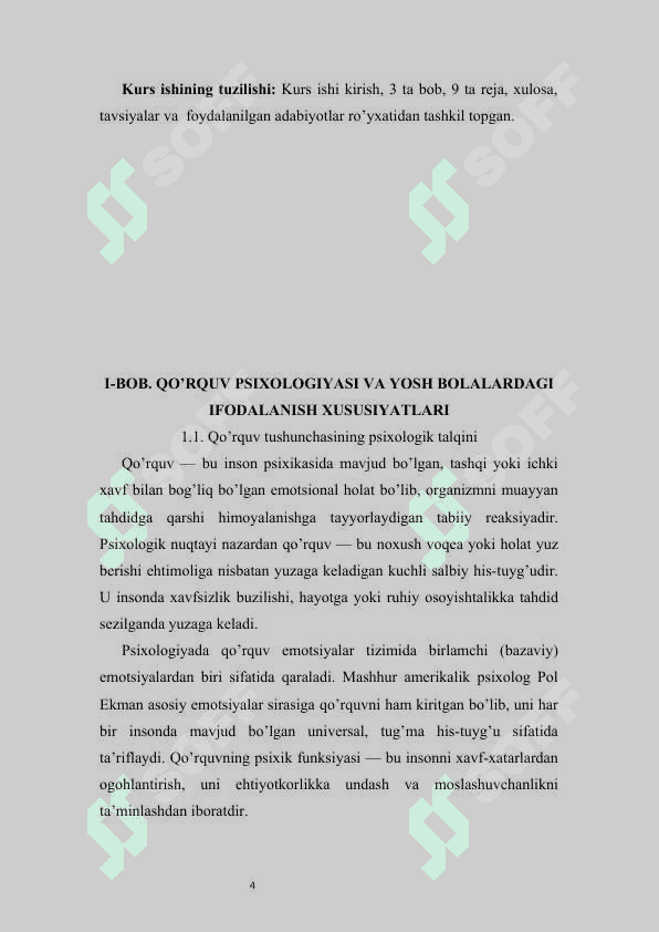 YOSH BOLALARDA QO’RQUV VA UNING PSIXOLOGIK SABABLARI 4