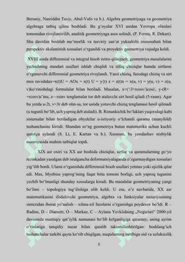 7-9-sinflarda geometrıya o’qıtıshnıng maqsadi, vazıfasi va mazmuni 5